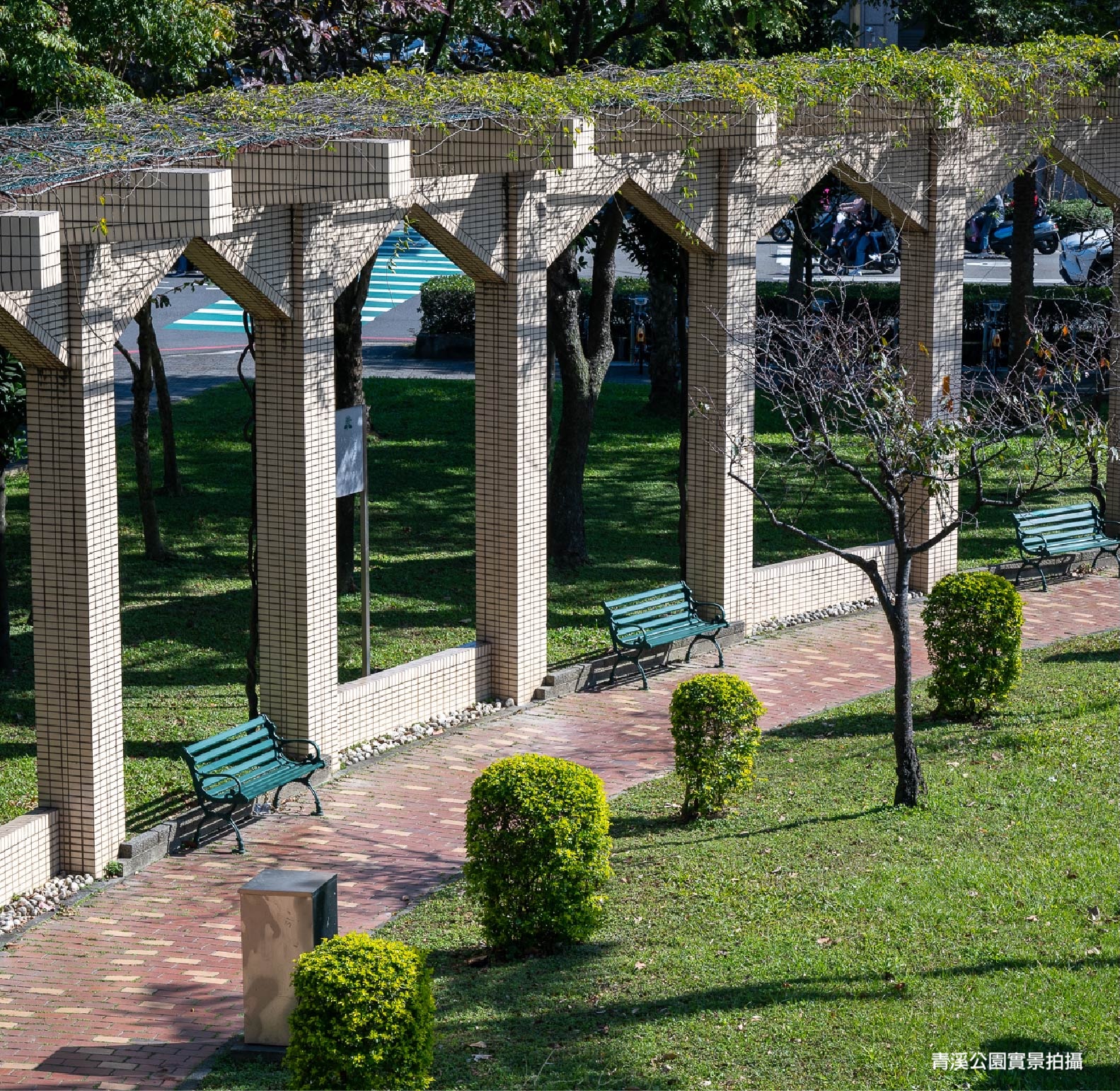 青溪公園散步休閒好去處